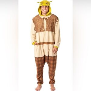 Kids Shrek Costume with Mask - Green and Brown